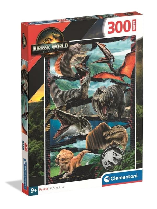 Super 300 Jurassic World puslespil