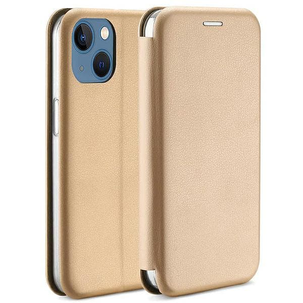 Beline Book Magnetisk Etui til iPhone 15 Plus Guld