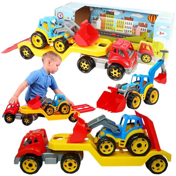 Transporter med traktor