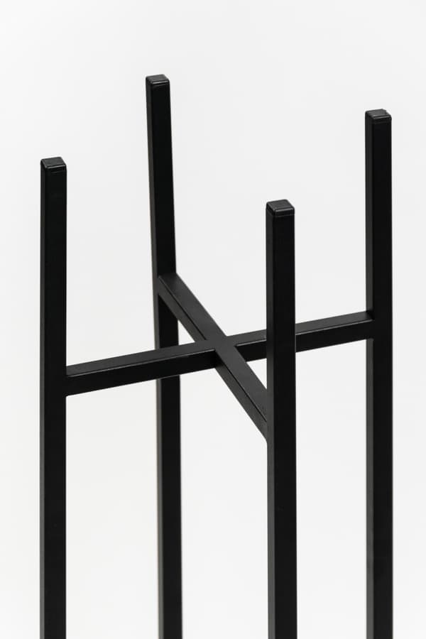 Urtepottestander Metal Sort Loft Cholet L MAX. Urtepotte 24,5 cm
