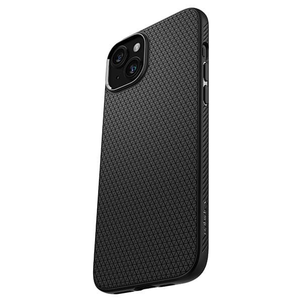 Spigen Liquid Air iPhone 15 6,1" sort/mat sort ACS06790