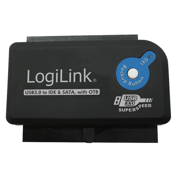 LogiLink USB 3.0 SATA IDE - HDD 2.5” 3.5” CD DVD -sovitin