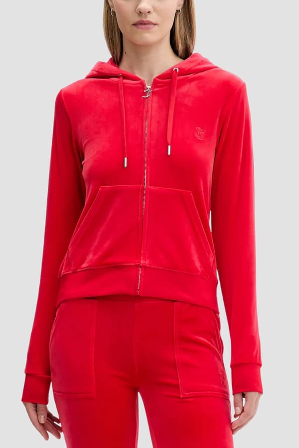Juicy Couture Rød Dame Robertson Hættetrøje M