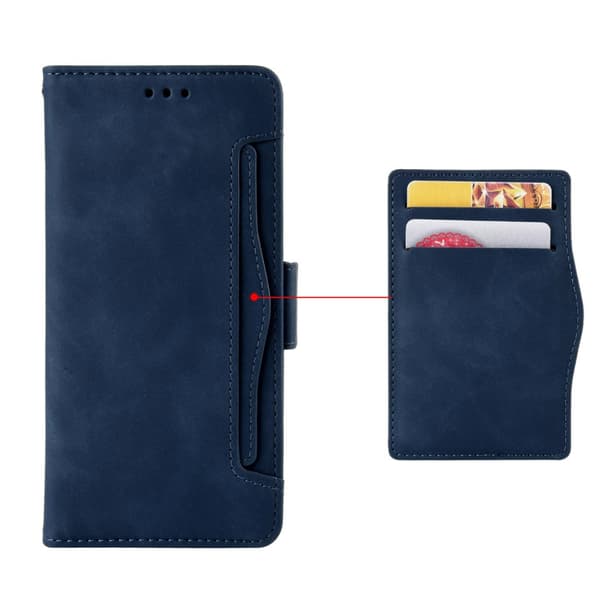 Flip-cover til Realme C71, kortholder, marineblå