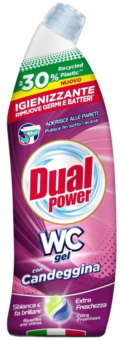 Candeggina WC-geeli 700ml - Dual Power