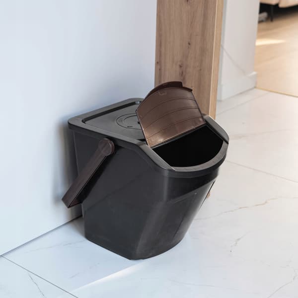 EcoBox 1 BRUN affaldssorteringsspand