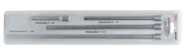 Jatkovarret 4 kpl 1/4" KD10236