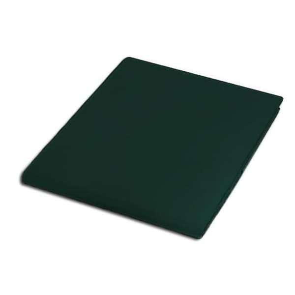 Bomullslakan 200x220 satin, mörkgrön
