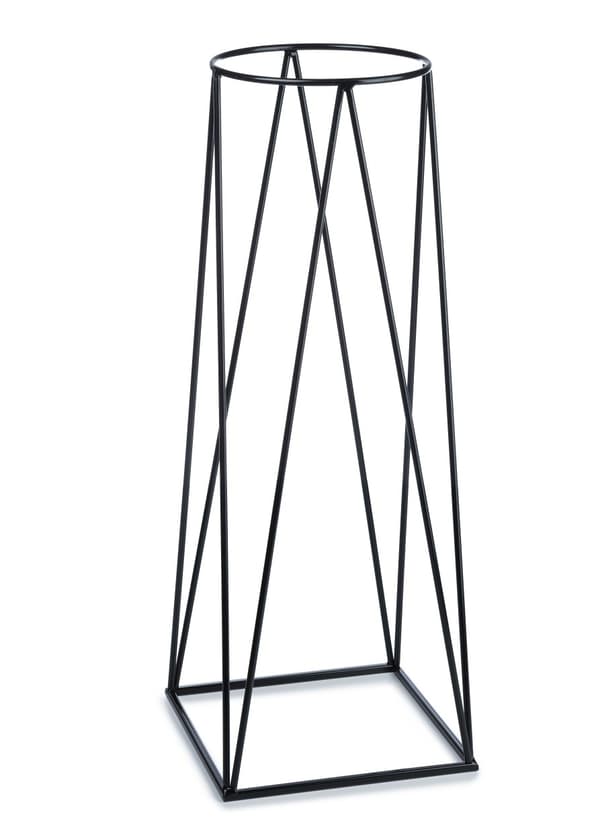 Modernt stående blomsterställ 96 cm metall