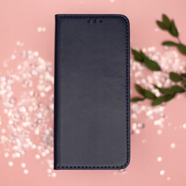 Etui til IPHONE 15 SMART MAGNETISK BOGETUI LUKKET + GLAS