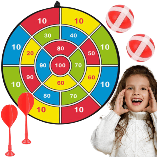 Dartspel Kardborrebräda Säker Dart Dartfärdighet För Barn