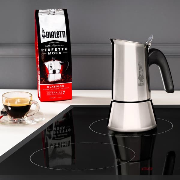 Bialetti New Venus 2-kops kaffemaskine 90 ml sølv