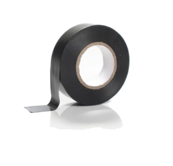 Stærk isoleringstape til elektriske installationer, sort, 19 mm, 20 m TRYTIT