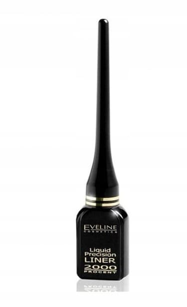 Eveline Liquid Precision 2000% Vattentät Eyeliner Svart