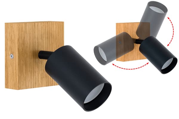 Moderne lampe - 1 x GU10 - 10x10 cm