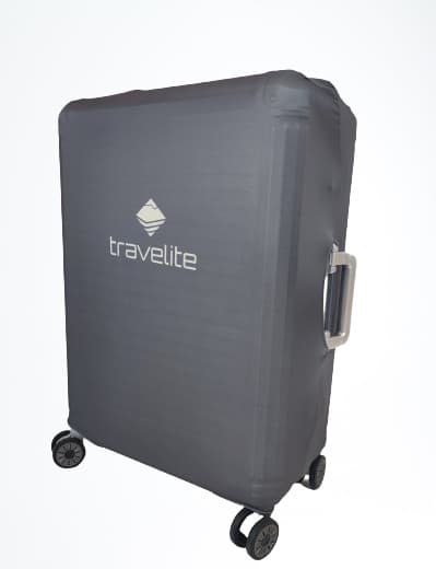 S77 Travelite elastisk overtræk til mellemstor kuffert M 71x48x29cm