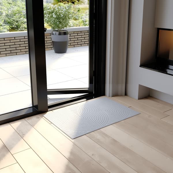 Dörrmatta för inomhusbruk 60x90 cm grå