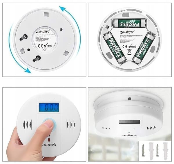 [pacza][1] Kolmonoxiddetektor SAFESENSOR1000 D849
