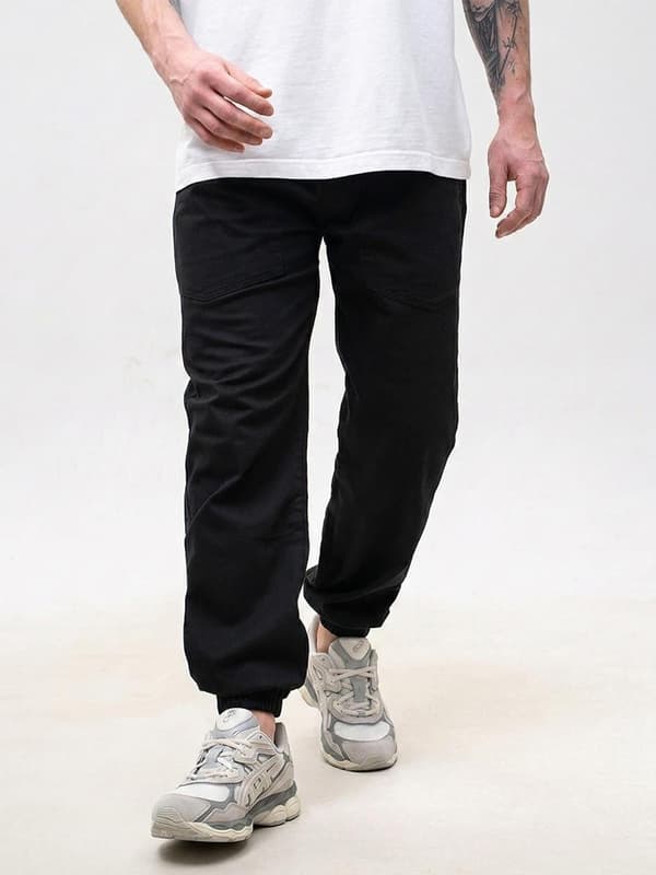 Lucky Dice Work Herr Joggingbyxor Svarta M