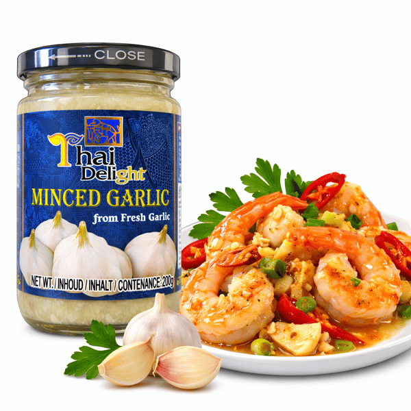 THAI DELIGHT | Hakket hvidløg | 200 g