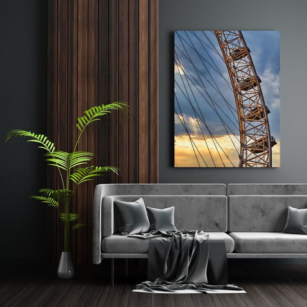 Canvas-taulu, Arkkitehtuurikaruselli, 60x100 cm