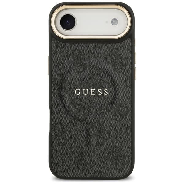 Guess 4G PU Classic Logo MagSafe-etui til iPhone Air, sort