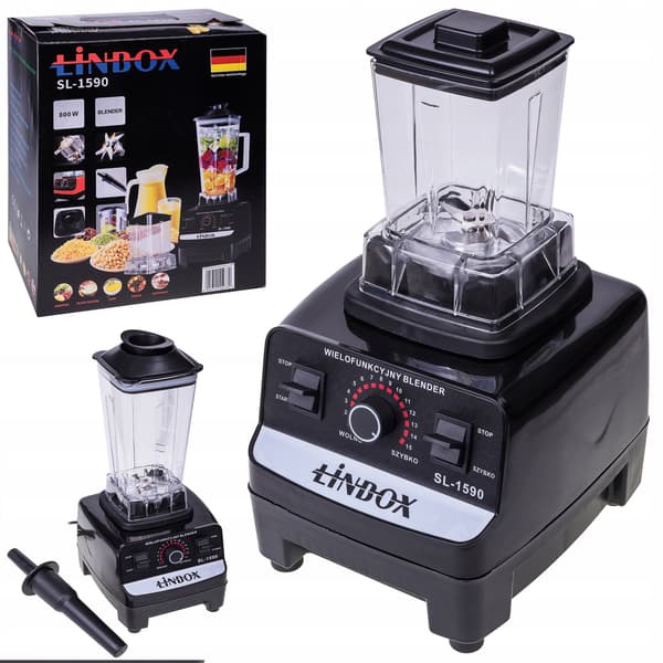 4-i-1 blenderkværnkopper 4500W 2L