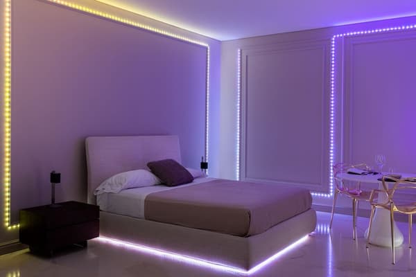 Twinkly Dots - 60 RGB LED lyskæder, sort ledning, USB-A