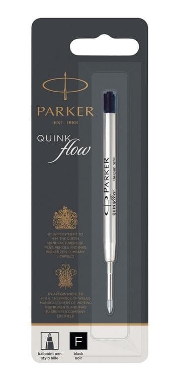 Quinkflow kuglepen refill sort F