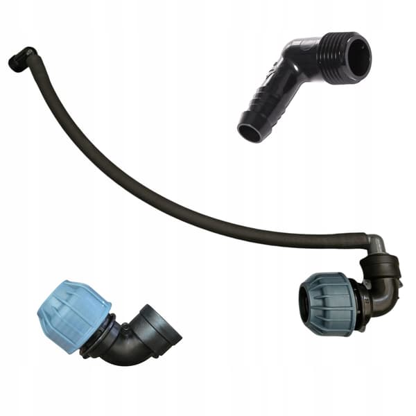 Flexibel sprinklerkoppling 1/2" och vinkel 25"