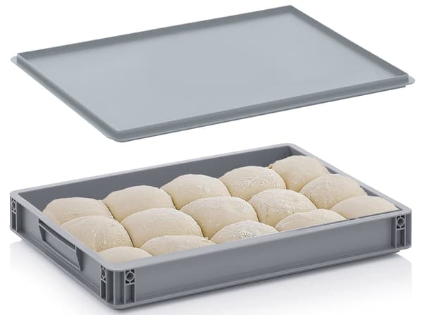 Suuri pizzalaatikko kannella