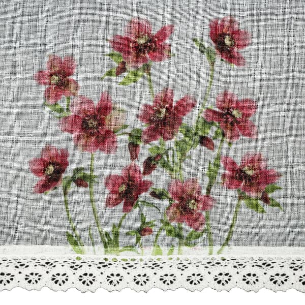 ISA 30x150 blomstergardin