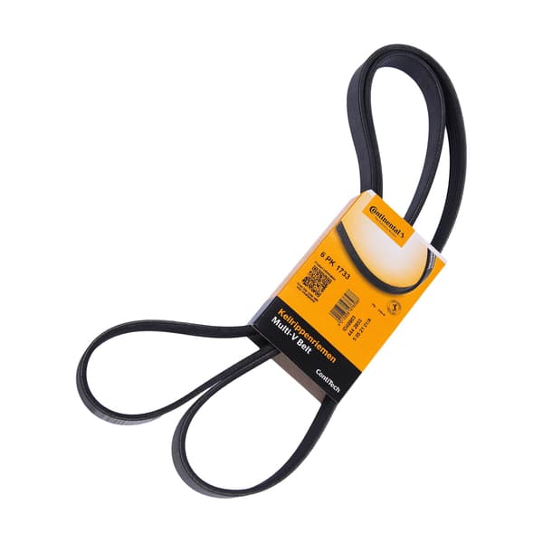 CONTITECH 6 PK 1733 K3 Multi-V remsæt (med ruller)