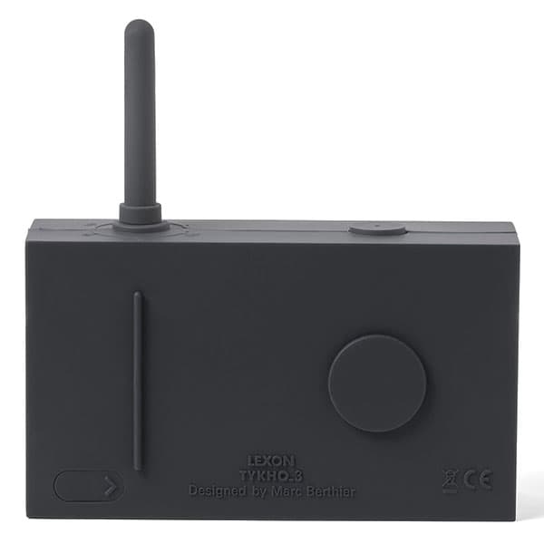 Lexon Tykho 3 Bluetooth-radio mörkgrå