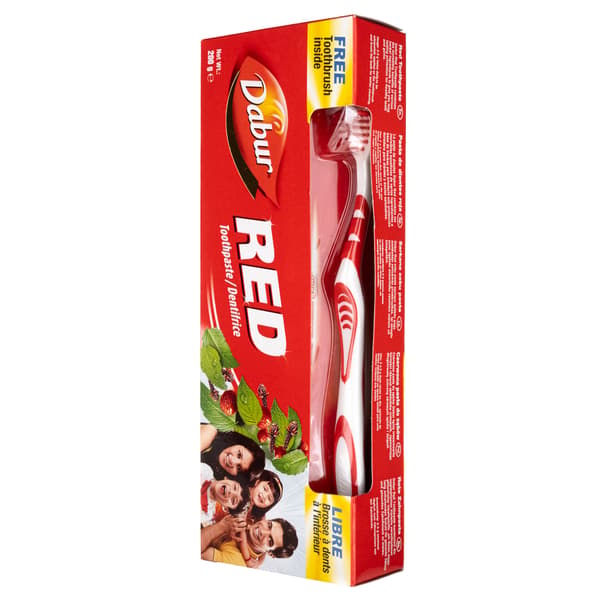 Dabur Red -hammasharja + yrttihammastahna 200 g