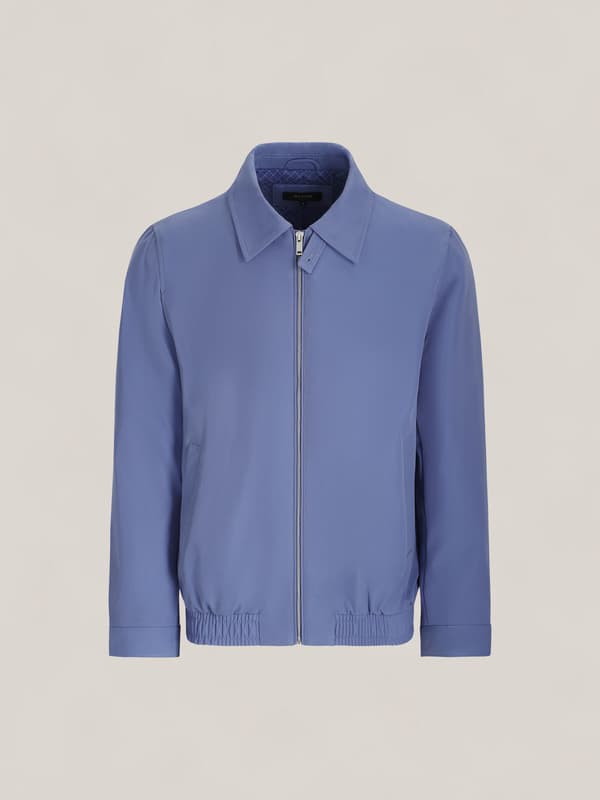 BLÅ HARRINGTON JAKKE XXL