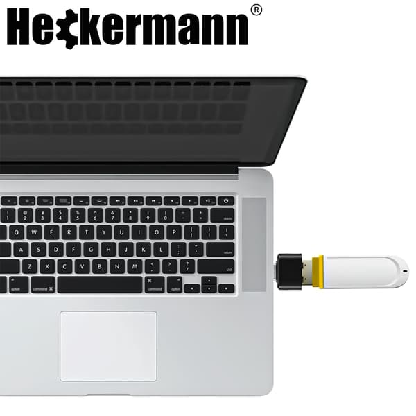 Heckermann USB-A till C-adapter