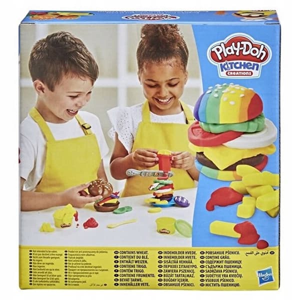 PLAY-DOH-BURGERI RANSIKALAISILLA E5472 HASBRO