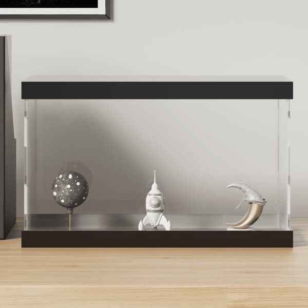 vidaXL Displaylåda, Transparent, 31x17x19 cm, Akryl