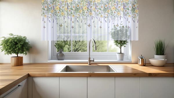 Gardin på tejptryck 807