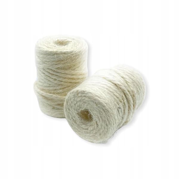 Jutesnöre ecru 3mm 55g /21m
