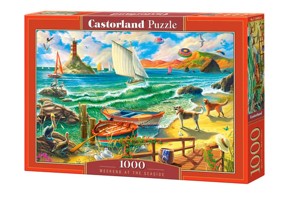 Pussel 1000 bitar C-104895-2 helg vid havet