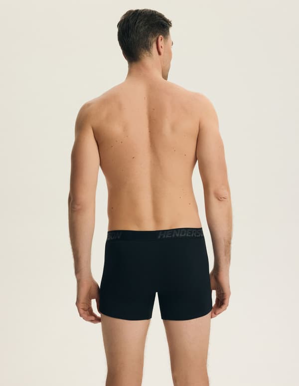 Henderson Bench 3-pak boxershorts | sort, grå M