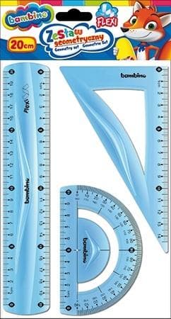 Geometrisk sæt 3 elementer 20 cm BAMBINO
