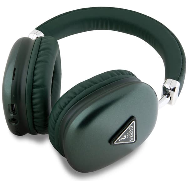 Guess Bluetooth 5.3 4G Triangellogotyp Over-Ear Hörlurar Kaki