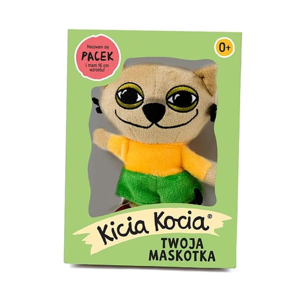 Kitty katten. Pacek plyslegetøj i en 16 cm æske.