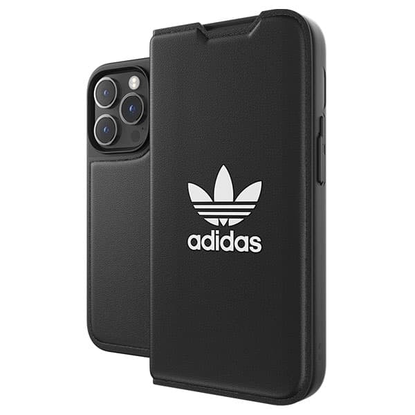 Adidas cover til iPhone 14 Pro i sort og hvid