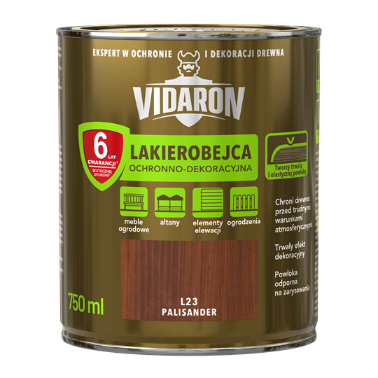 Vidaron palisanderbejdse L23 750ml