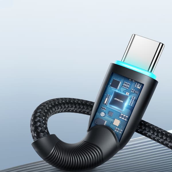Starry-sarjan USB-C - USB-C 60W 1m musta kaapeli