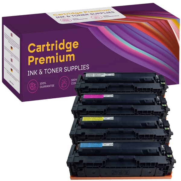 4x toner til Canon GP-C054H CMYK GP